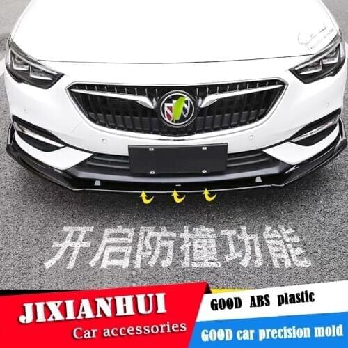 For Opel Insignia Body kit spoiler 2016-2018 For Opel Insignia ABS Rear lip rear spoiler front Bumper Diffuser Bumpers Protector
