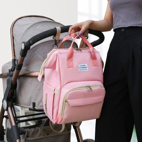 Diaper Bag Maternity nappy bag Travel Backpack BabyCare bag Stroller Bag Organizer Bag Cart Basket wet bag waterproof diaper bag