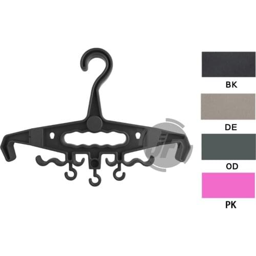 Tactical Heavy Duty BCD Regulator Oceanic Scuba Gear Equipment ABS plastic Multi Hanger For Military Tactical Black