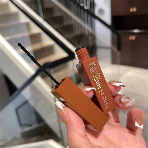 Silk Fiber EyeLashes Mascara Waterproof Long Lasting Fast Dry EyeLashes Extension Colorful Thick Lengthening Mascara Cosmetic