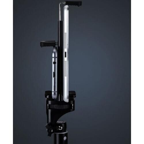 2In1 Tripod Mount Phone Tablet Holder Clip for iphone Cellphones Clamp Stand 270B