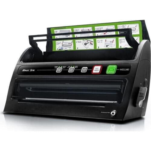 Automatic Vacuum Packaging Machine Vacuum Sealer Packaging and Sealing Small Wet and Dry Food Preservation MS1106