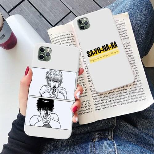 Banana Fish Anime cartoon Phone Case Candy Color for iPhone 6 6S 7 8 11 12 XS X SE 2020 XR mini pro Plus MAX funda