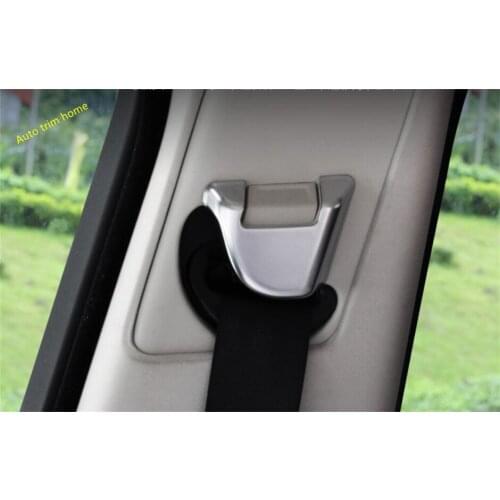 Lapetus Safety Seat Belt Decoration Frame Cover Trim 2 Pcs Fit For RANGE ROVER Sport 2014 2015 2016 2017 ABS Auto Accessories