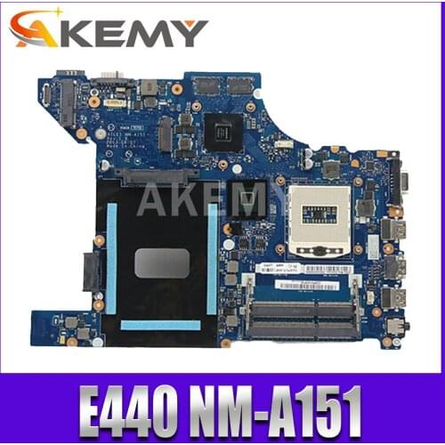 For Lenovo Thinkpad E440 notebook motherboard AILE1 NM-A151 GPU GT840M 2GB 100% test work FRU 04X5921 04X5922 04X5920