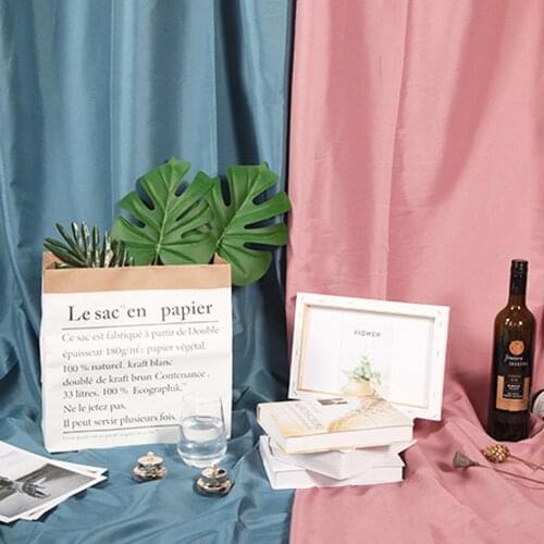 Creative Solid Photography Backdrop Studio Background Curtain for Photography Life Portrait Backdrop Cloth Home Party Decoration