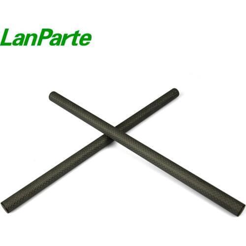 LanParte 15mm Carbon Fiber Rod Camera rig Rod 350mm (Pair)