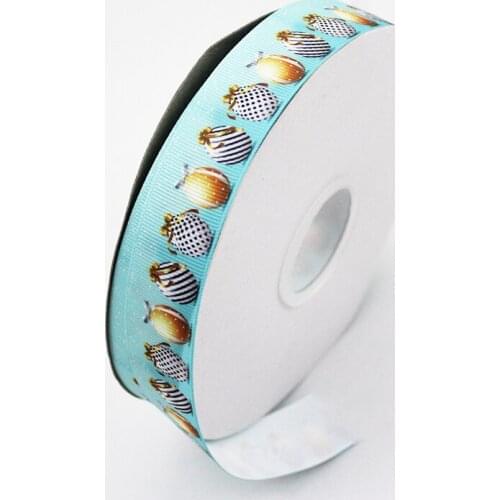 9/16/22/25/38/57/75mm Lovely cartoon Easter eggs grosgrain ribbon 10/25/50 yards DIY gift wrap sewing wedding decor ribbon