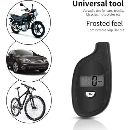 Digital Manometer Tire Pressure Gauge For Car Motorcycle Bike Auto Tyre Pressure Sensors Keychain Wheel Air Pressure Meter Tool