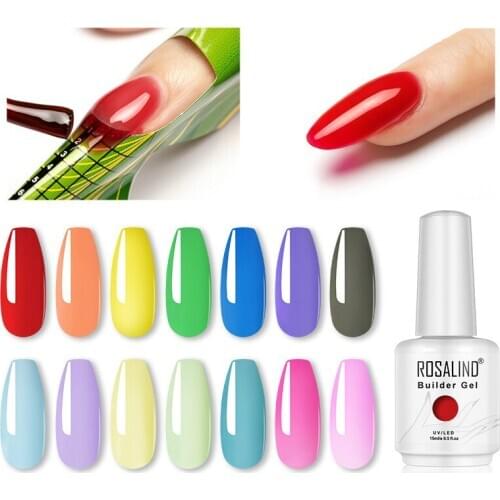 Nail Extension Gel Nail Polish Poly builder Gel For Nail Art Need Nail Form UV LED Lamp Gel Varnishes Manicure Set