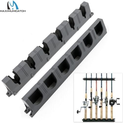 Maximumcatch Portable Foam/Bamboo Material Fly Fishing Magnetic Car Rod Holder Fishing Rod Holder