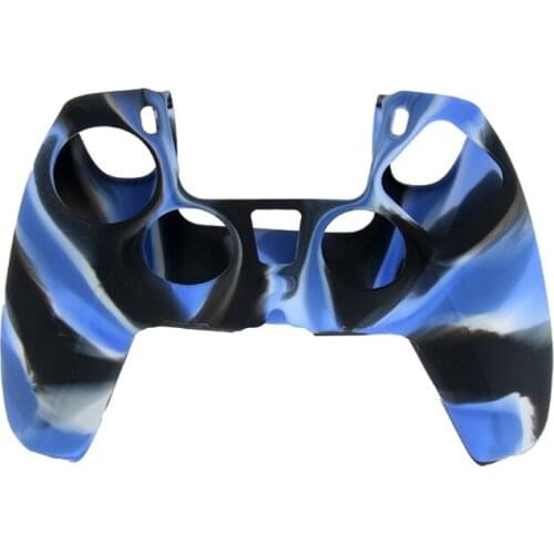 Camouflage Handle Sleeve Silicone Case Skin Protective Cover for PlayStation PS5