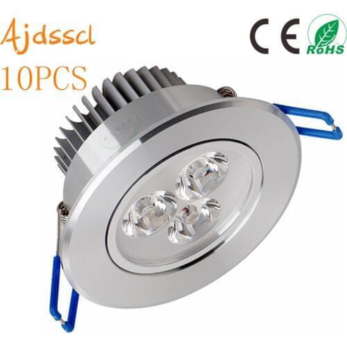 LED downlight Hot Sale 6W 9W 12W 15W 21W 10PCS/lot Recessed spot LED Ceiling Downlight Dimmable led Downlight LED Spot Light