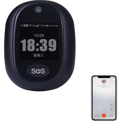 IP67 Waterproof 3G 4G full Netcom SOS Button emergency alarm GPS LBS WIFI Elderly Children Alert