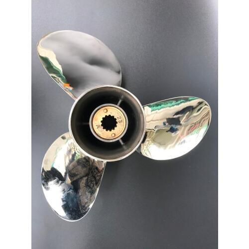 13 1/4x17 For tohatsu 40hp-140 HP Propeller Outboard Engine STAINLESS STEEL 15 tooth Propeller outboard boat motors