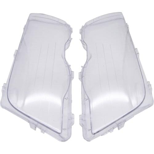 2Pcs Fit For BMW 4 Door E46 3 Series 1998-2001 Lamp Clear Lens Cover Car Headlight Cover Lampshade Waterproof Bright Shell Cover