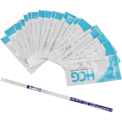 20Pcs Urine Measuring Early Pregnancy PH Test Strips Pregnancy Test Kit LH HCG EARLY Testing Kits Adult Products