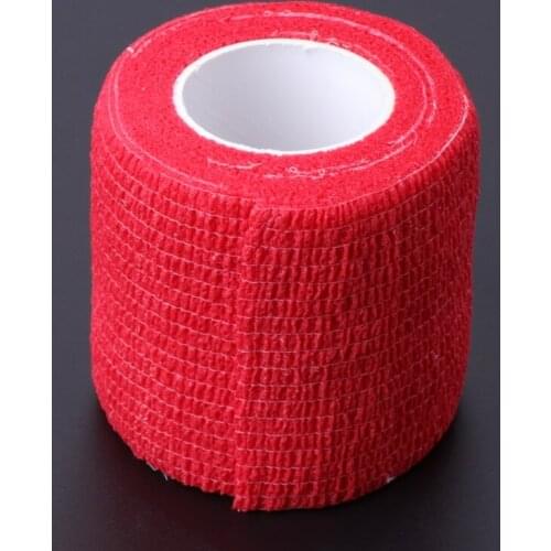 6pcs Disposable Self-adhesive Elastic Bandage for Handle Grip Tube Tattoo