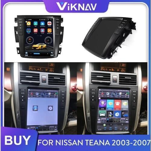 Android Car Radio for Nissan teana 2003 2004 2005 2006 2007 Auto Stereo Receiver Multimedia Player GPS Tape Recorder Screen