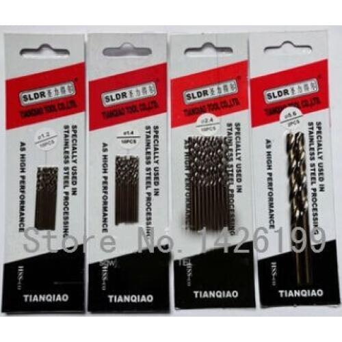 Free shipping 5 pcs 3.1 mm Cobalt containing high speed steel Co-HSS M42 twist drill bits for metal drilling