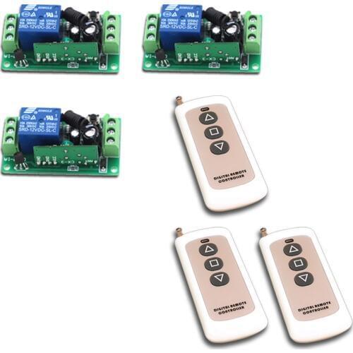 12V 24V 10A Radio Control Switch Wireless Remote Switch 10A Remote Control ON/OFF Teleswitch Relay Transmittter 315Mhz 433Mhz