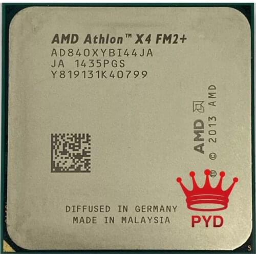 AMD Athlon X4 840 3.1 GHz Quad-Core CPU Processor AD840XYBI44JA Socket FM2