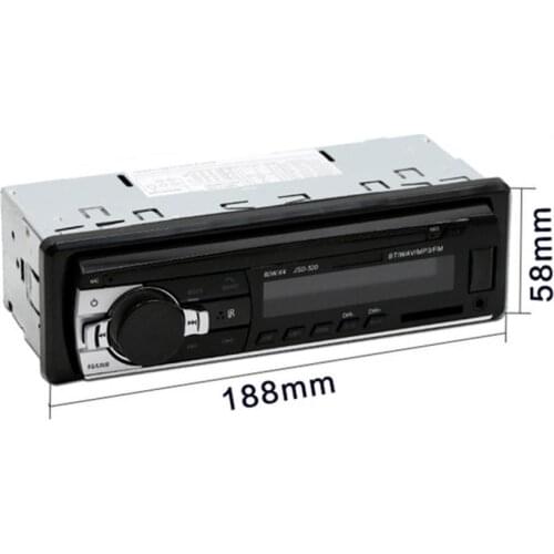 JSD-520 Long Type Car MP3 Player Bluetooth U Disk Reading CD/DVD Radio Player for Vehicles Car Intelligent System Accessories