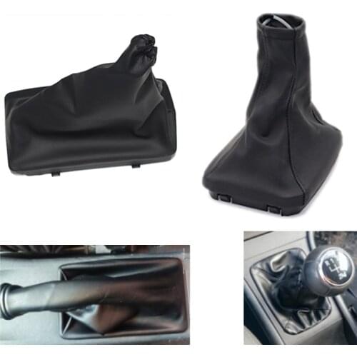 For OPEL CORSA C (01-04) TIGRA B (04-12) COMBO C (01-11) Gear Shift Knob Gaiter Boot Cover Case Handbrake Dustproof Cap