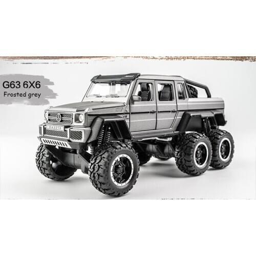 1:32 off-road model G63 Toy Car Model Gift for Boys with Shock Absorbers and Sound and Light Effects