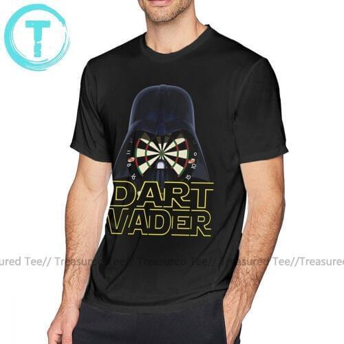Dart Vader T Shirt Dart Vader T-Shirt Beach Men Tee Shirt Plus size Cute Printed Short Sleeve 100 Percent Cotton Tshirt
