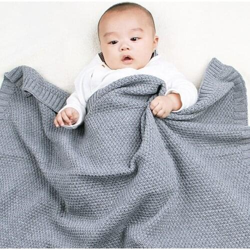New 2021 Autumn Baby Blanket For Infant Fashion Solid Color Windproof Quilt For Boys Cute Baby Girl Hug Blanket Stroller Blanket