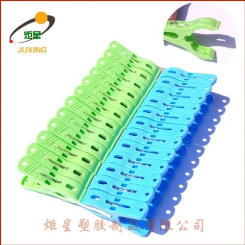 24pcs/bag Strong plastic clothespin Office supplies folder