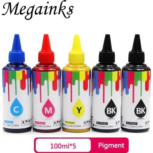 Refill Pigment Ink For HP 364 364xl cartridge for B8550 B8553 B8558 C6380 C6383 C5324 C309 C410b C510a 5510 5515 6510 4620 3070A