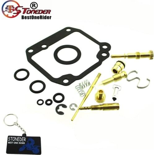 STONEDER Carburetor Rebuild Kit Carb Repair Set For Suzuki LT125 1983-1987 ATV Quad 4 Wheeler