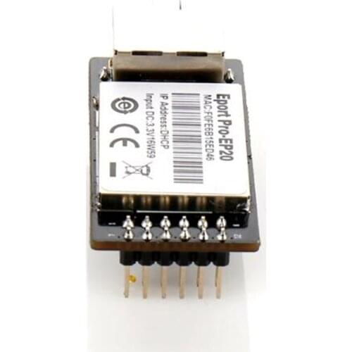 Eport Pro-EP20 Linux Network Server Port TTL Serial to Ethernet Embedded Module DHCP 3.3V TCP IP Telnet