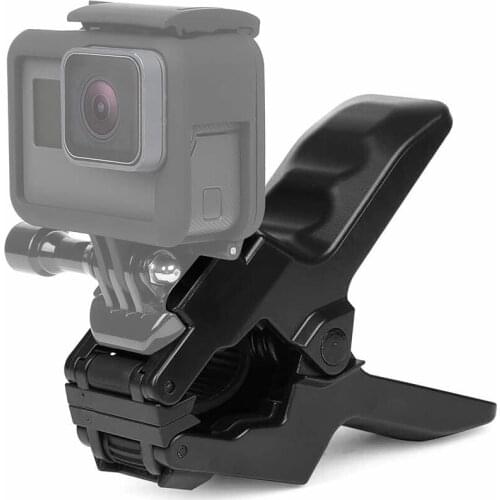 Portable Jaws Flex Clamp For Gopro Hero 7 8 5 Session SJCAM M10 Xiaomi Yi 4K H9 Camera Clamp Mount Go pro 7 Cam Accessory