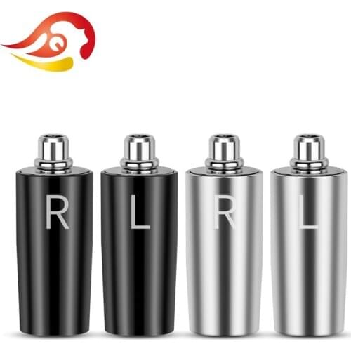 QYFANG 4-Layer Rhodium Plated Plug Earphone Pin Audio Jack Metal Shell Adapter Wire Connector For SE846 SE535 A2 HiFi Headphone