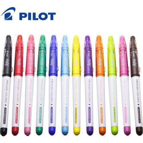 1pcs Japan PIOLT Friction Pen Frixion SW-FC Erasable Watercolor Pencil Student Painting Color Graffiti Pen