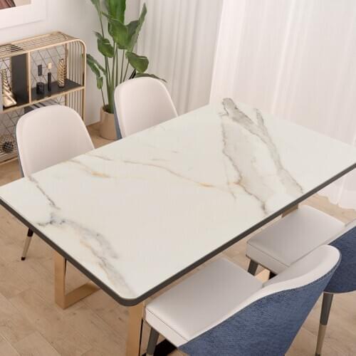 Table Cloth Pvc Waterproof Oilproof Dining Table Tablecloth Cover Washable Nordic Style Rectangular скатерть пледы и покрывала