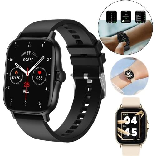 Smart Watch Heart Rate Blood Pressure Monitoring with Bluetooth Call Multi-sports Fitness Tracking Mens Digital Wrist Watch