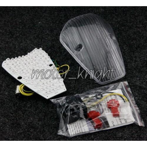 Integrated Clear LED Turn Light Motorcycle for Honda 2002 VTX 1800 VTX 1300 CUSTOM 02