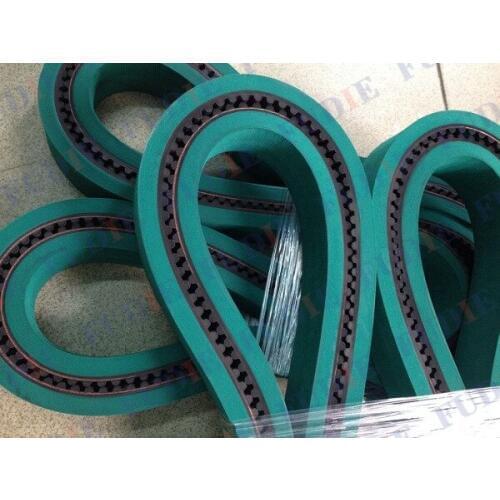 High quality industrial rubber flat drive timing belt. H-1993.9*25mm