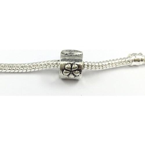 Clips Locks Beads Clover Stopper European Beads Fit Charms Bracelets & Bangles