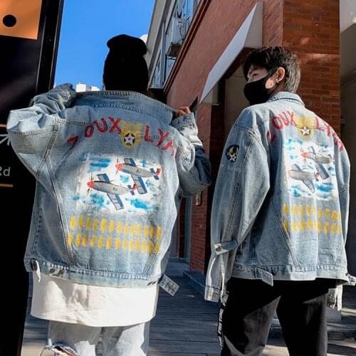 Womens jackets and coats women cartoon jackets denim jacket denim sherpa jacket
