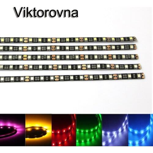 1Pcs 12V 30cm super bright LED Daytime Running light Waterproof 5050 SMD Car Auto Decorative Flexible 18 LED Strip Fog lamp