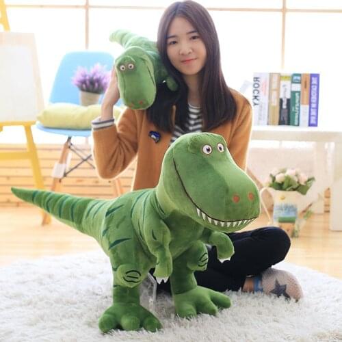 1pc 40cm New Dinosaur Plush Toys Cartoon Tyrannosaurus Cute Stuffed Animal Toy Dolls for Kids Children Boys Birthday Gifts