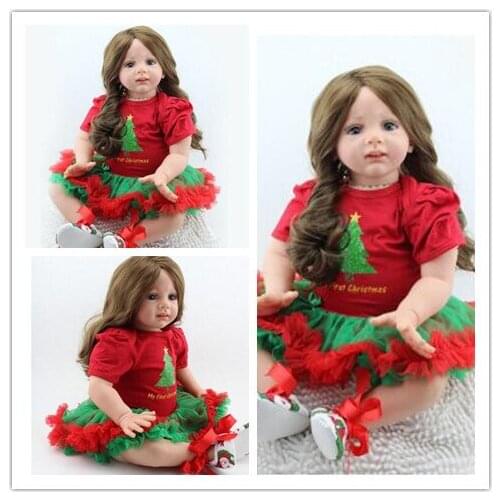 24 inch Bebe Baby Doll Reborn Soft Silicone Boy Girl new arrival lifelike baby reborn toys for kids birthday gift reborn dolls