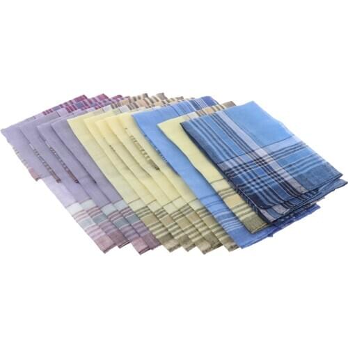 48 Pieces Kids Vintage Hanky ​​Printed Cartoon Handkerchiefs