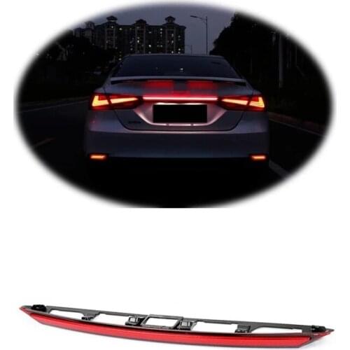 Car Dynamic Turn Signal Lamp LED DRL Red Lens Brake Light Fit for Toyota Camry -2020