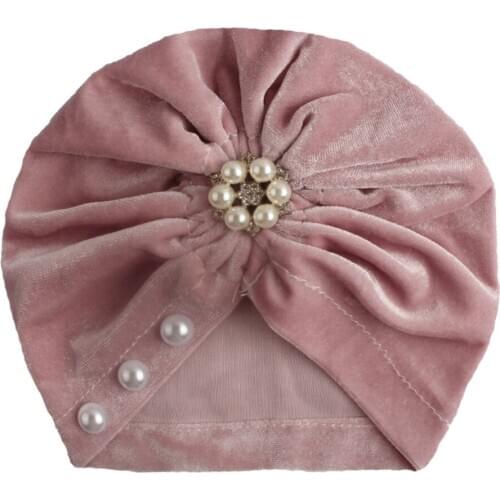 5pcs Baby Girl Hat for Boy Childrens Hats for Girls Solid Autumn Winter Baby Hats Infant Beanie Turban Hat Baby Accessories